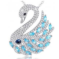 712182016297 Swan Necklace